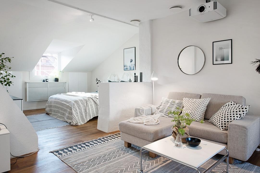 Gris y blanco en decoración