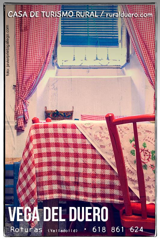 Cocina de la casa rural "Vega del Duero". Roturas. Valladolid. Ribera del Duero. Castilla y León. España. © Javier Prieto Gallego
