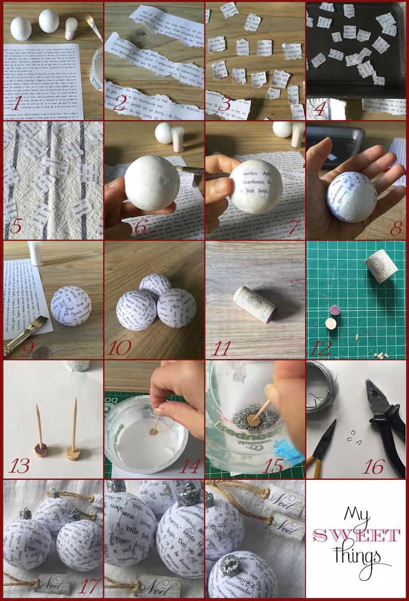 2015 Ornament Exchange - Nordic Ball Ornament | Via www.sweethings.net
