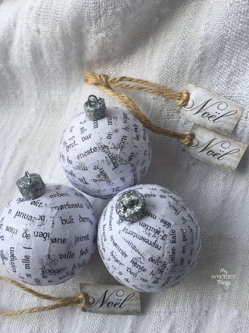 2015 Ornament Exchange - Nordic Ball Ornament | Via www.sweethings.net