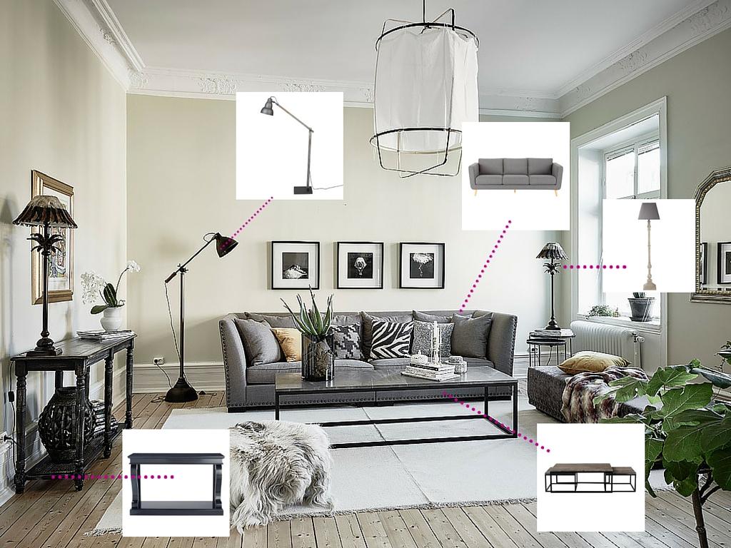 ¿Cómo crear una decoración de revista en clave low cost?