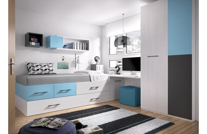 Claves para decorar dormitorios infantiles y juveniles con camas nido