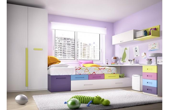 Claves para decorar dormitorios infantiles y juveniles con camas nido