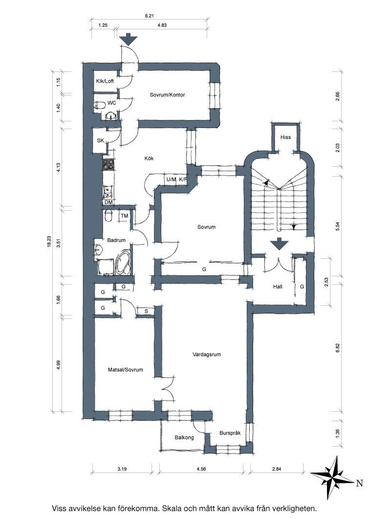 Estilo nórdico, madera y metal.