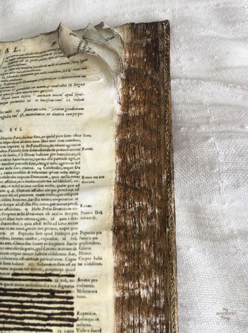 Fake Old Codex | Old Bible | Via www.sweethings.net