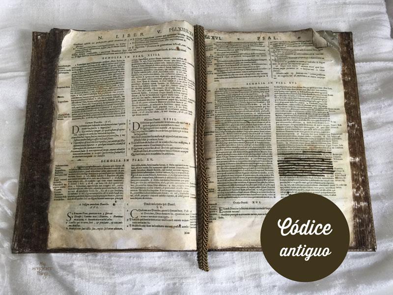 Fake Old Codex | Old Bible | Via www.sweethings.net