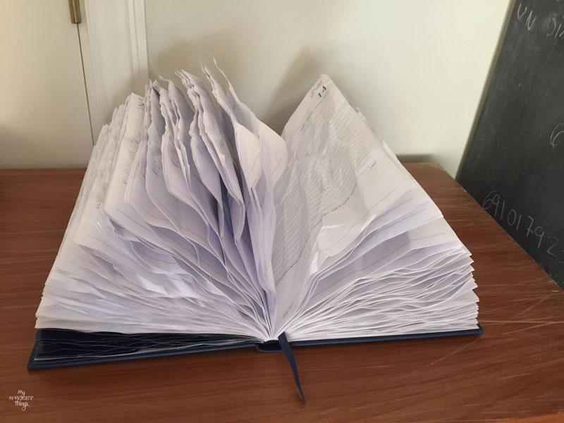 Fake Old Codex | old planner | Via www.sweethings.net