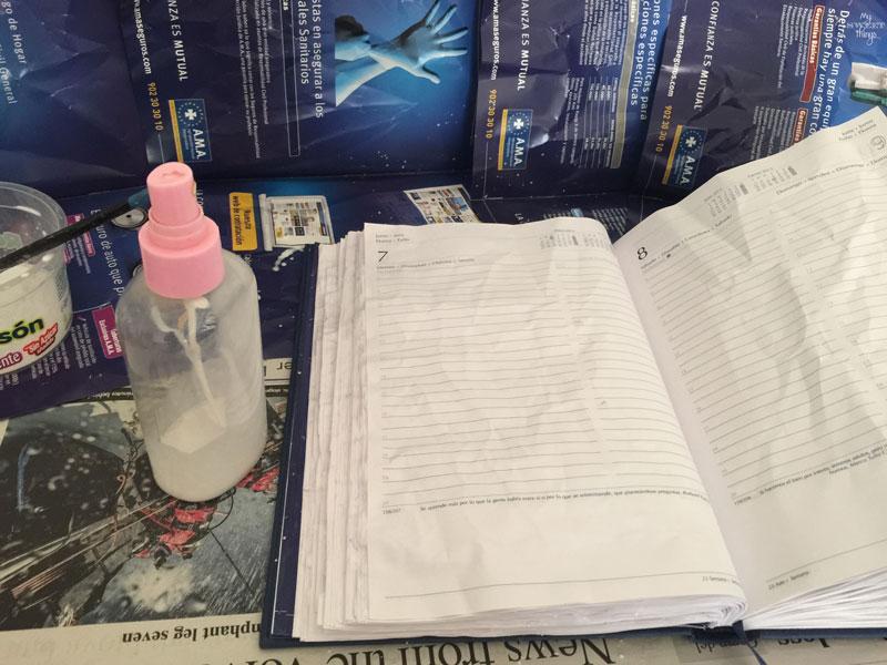 Fake Old Codex | old planner | Via www.sweethings.net