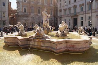 Fuente de Neptuno plaza navona