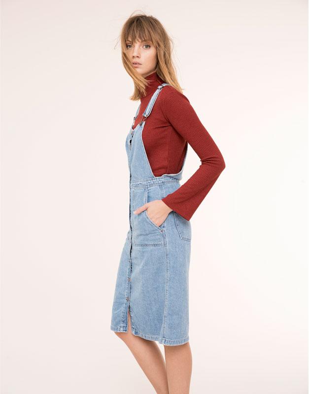 Petos vaqueros claros