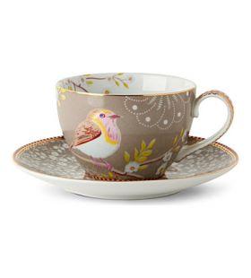 Taza+Plato Oiseau Pip Studio
