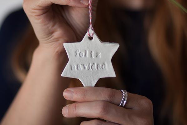 Diy adornos de navidad 9.