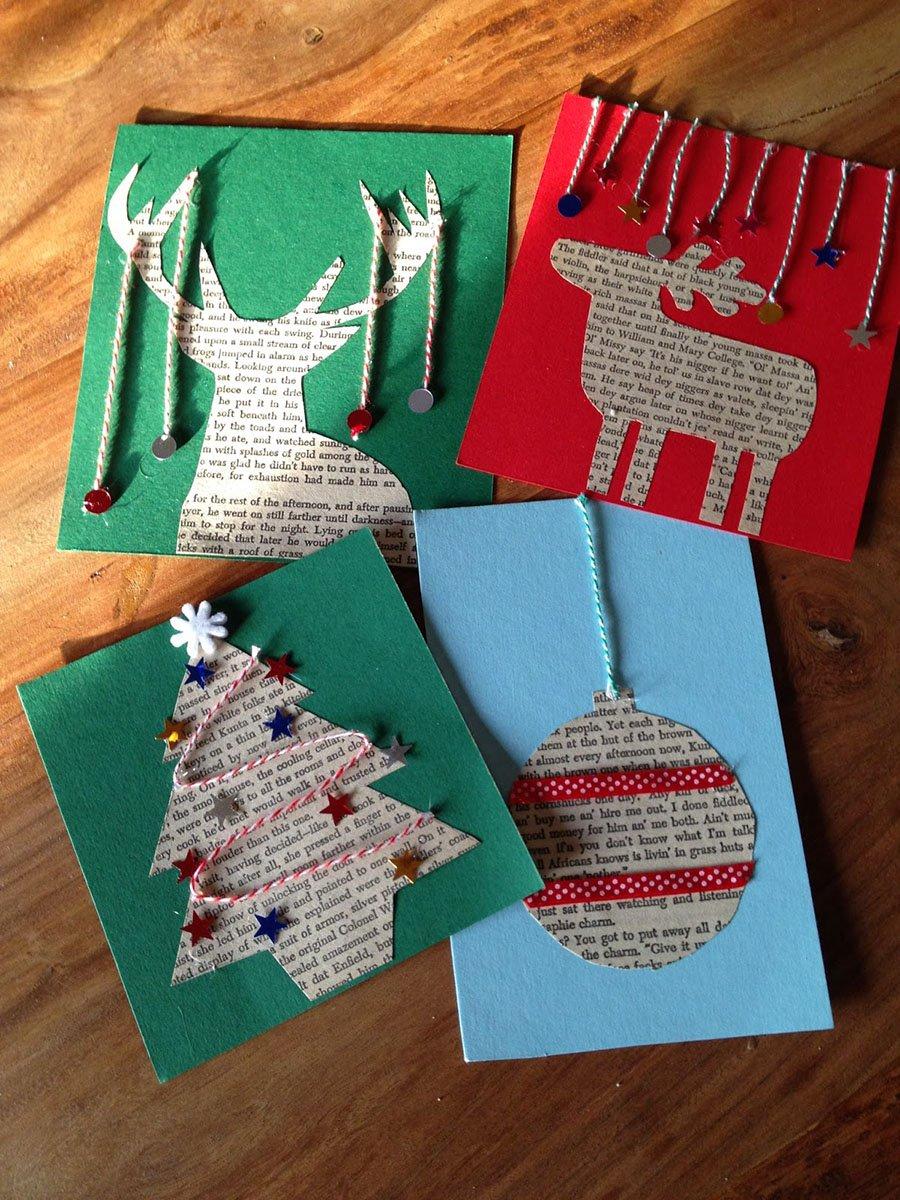 decorar postales de Navidad lingosworld