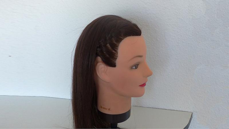 trenzas delanteras