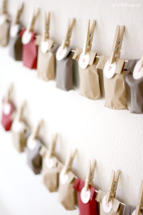 Calendario de adviento: DIY sencillos y originales para hacer con niños.