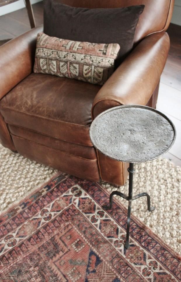Sillon reclinable cuero
