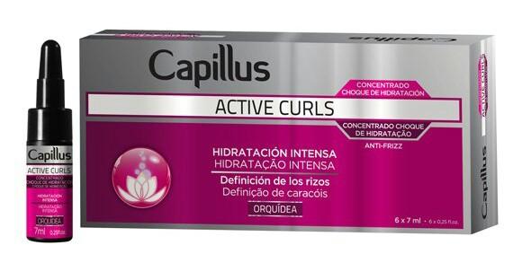 Concentrado choque hidratación rizos Capillus