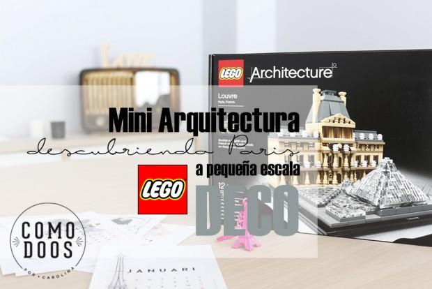 Museé du Louvre Mini arquitectura Lego