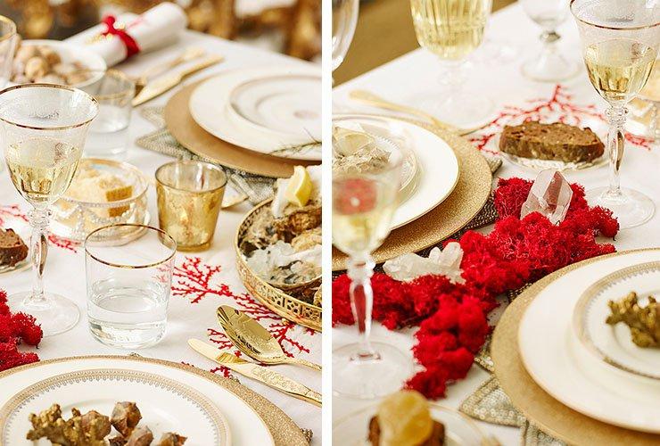 recibir en casa zara home mesa navidad