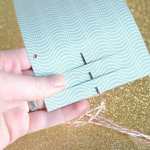 Manualidad de Navidad - farolillos de papel - 1