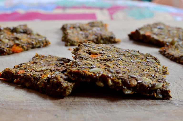 Pan de Zanahoria y Semillas