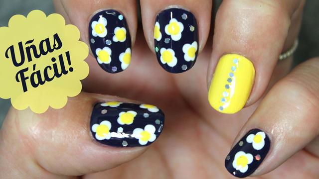 Como decorar tus uñas con flores paso a paso