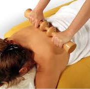 masaje con rodillos de madera