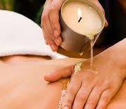 masaje con velas