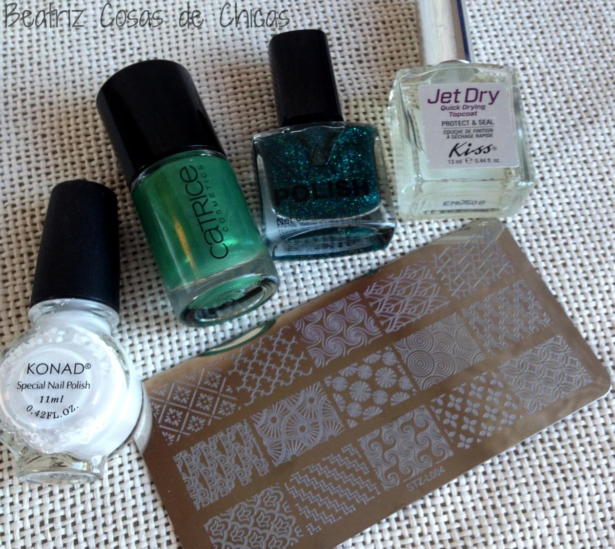 Verde de CATRICE y Placa de Aliexpress.5