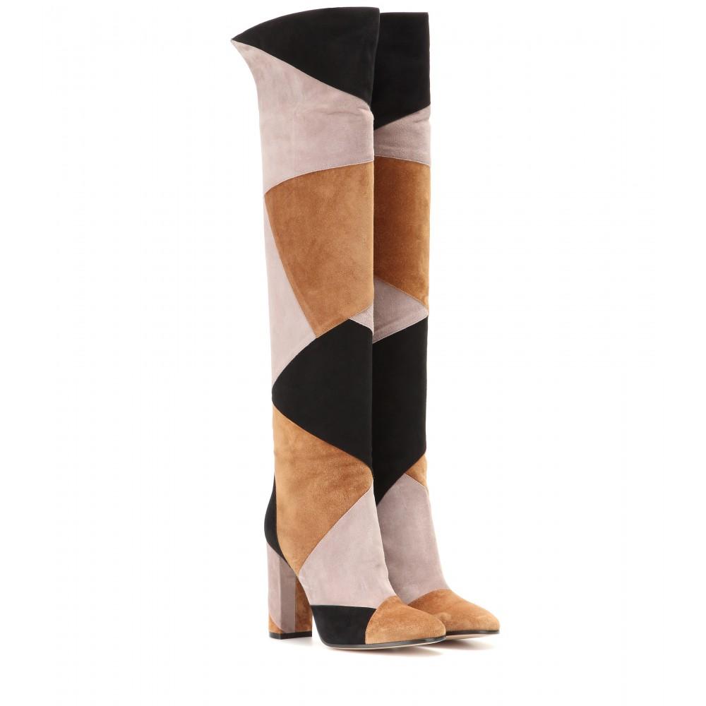 Bota alta tricolor Gianvito Rossi