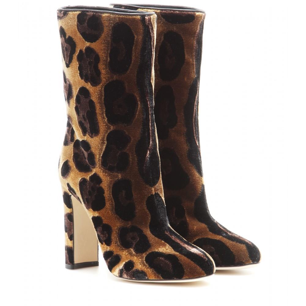 Botín animal print Dolce&Gabbana