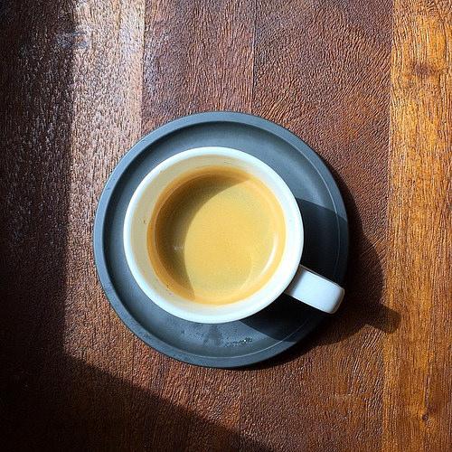 Foto de un café espresso