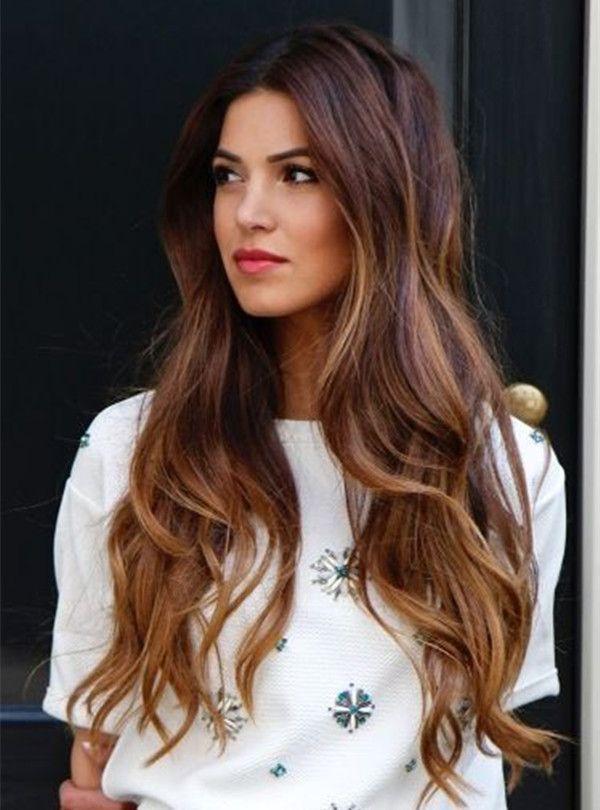 cabello largo con extensiones