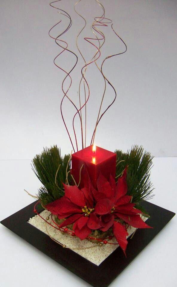 CENTROS DE MESA 2 NAVIDAD WWW.DECHARCOENCHARCO.COM