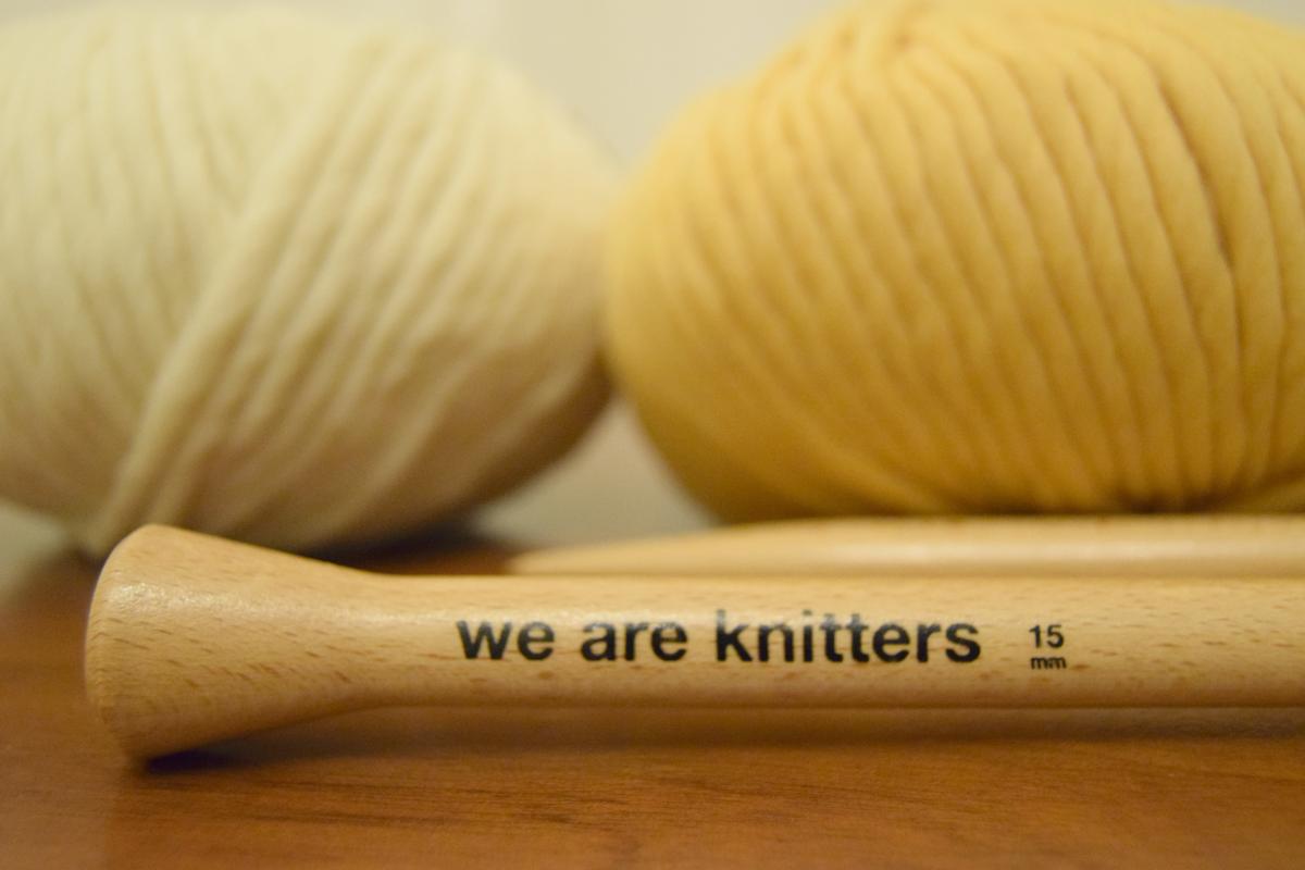 aprender a tejer con we are knitters