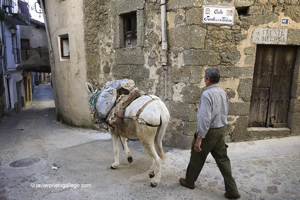 Casco urbano tradicional de la localidad de Gata. Sierra de Gata. Extremadura. España, 2007 © Javier Prieto Gallego
