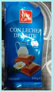 chocolate con leche del Lidl