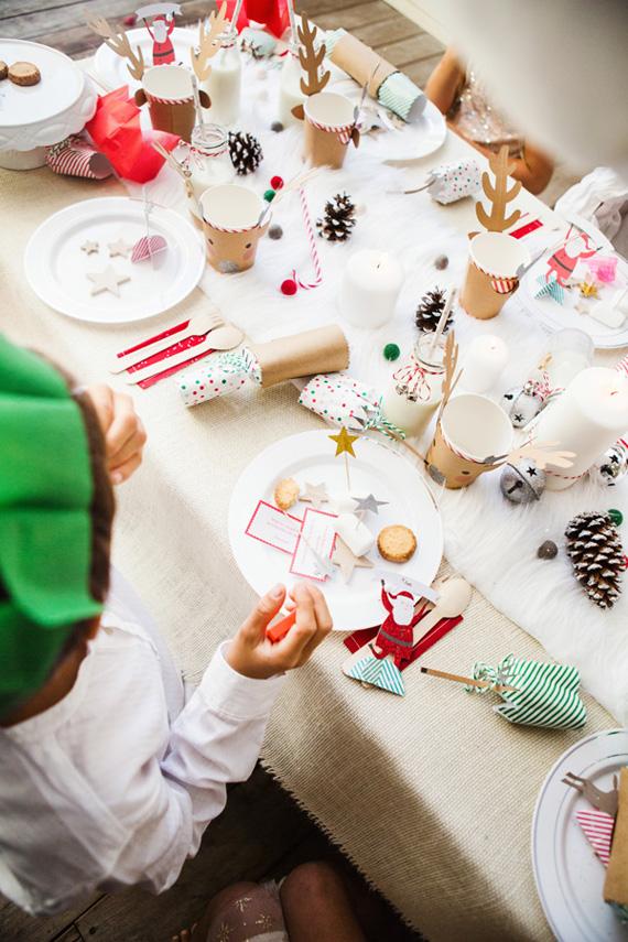 Una fiesta infantil inspirada en las navidades
