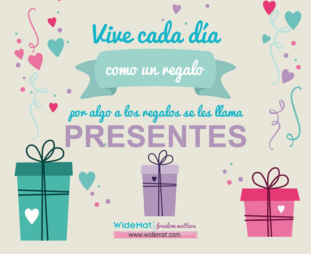 Vive cada día como si fuera un regalo. Mindfulness
