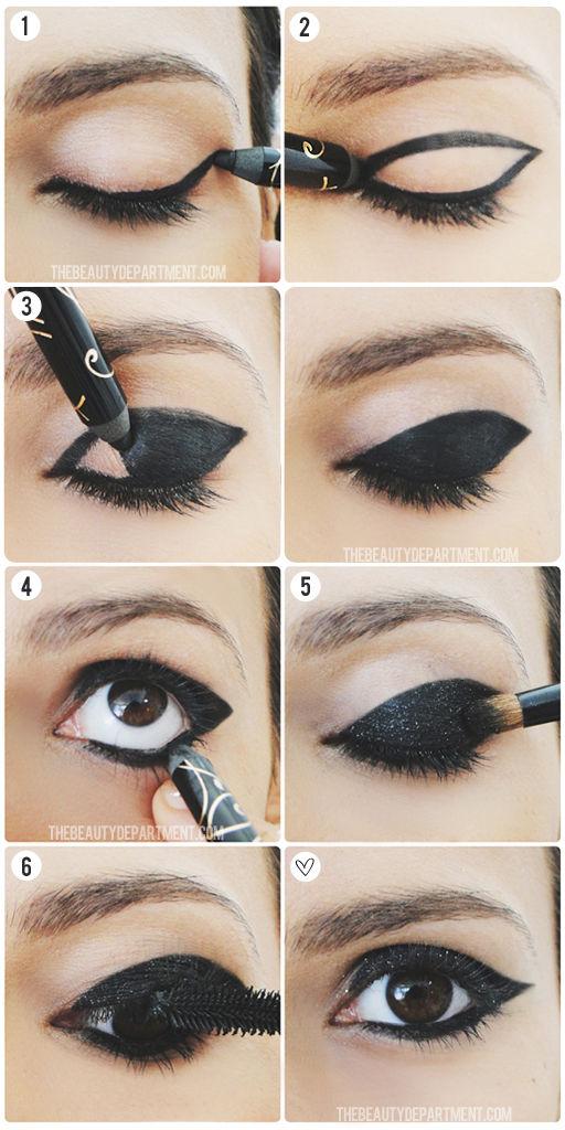 Trucos para Aplicar el Eyeliner: Look intenso