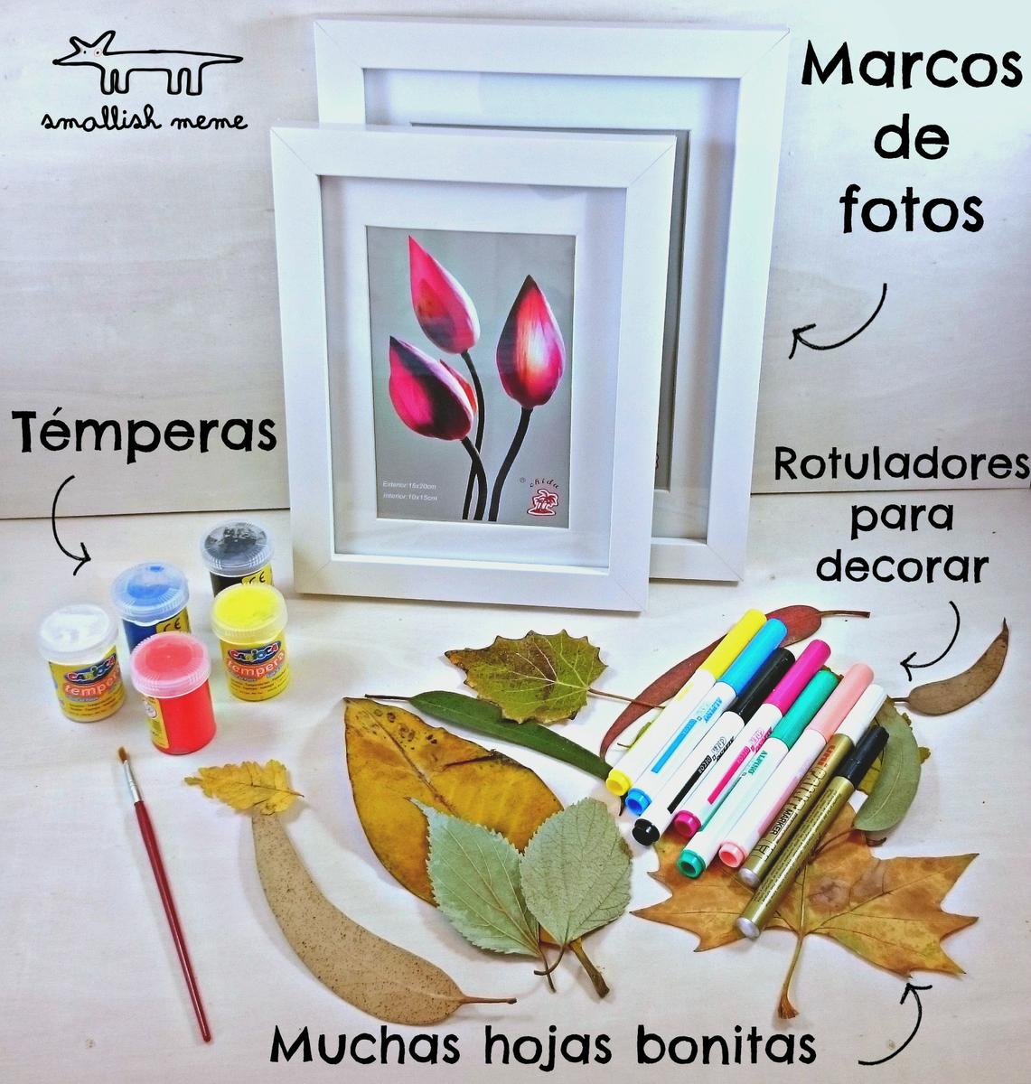 DIY fácil con hojas de árboles