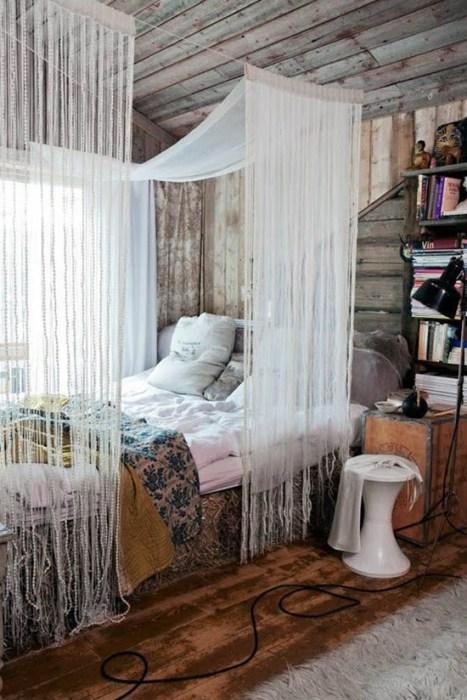 Los 25 dormitorios de estilo boho chic más bellos de Pinterest 9