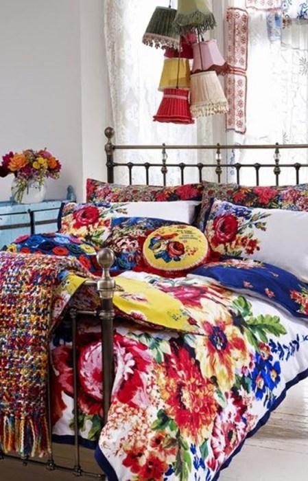 Los 25 dormitorios de estilo boho chic más bellos de Pinterest 16