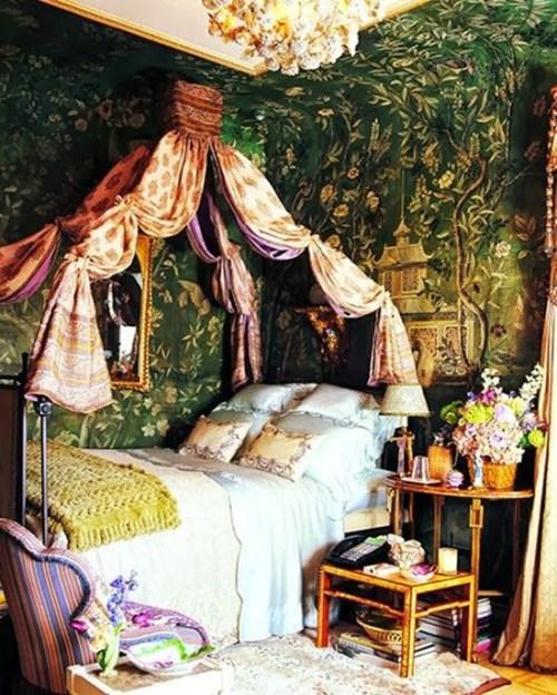 Los 25 dormitorios de estilo boho chic más bellos de Pinterest 15