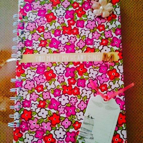 Libreta scrapbooking