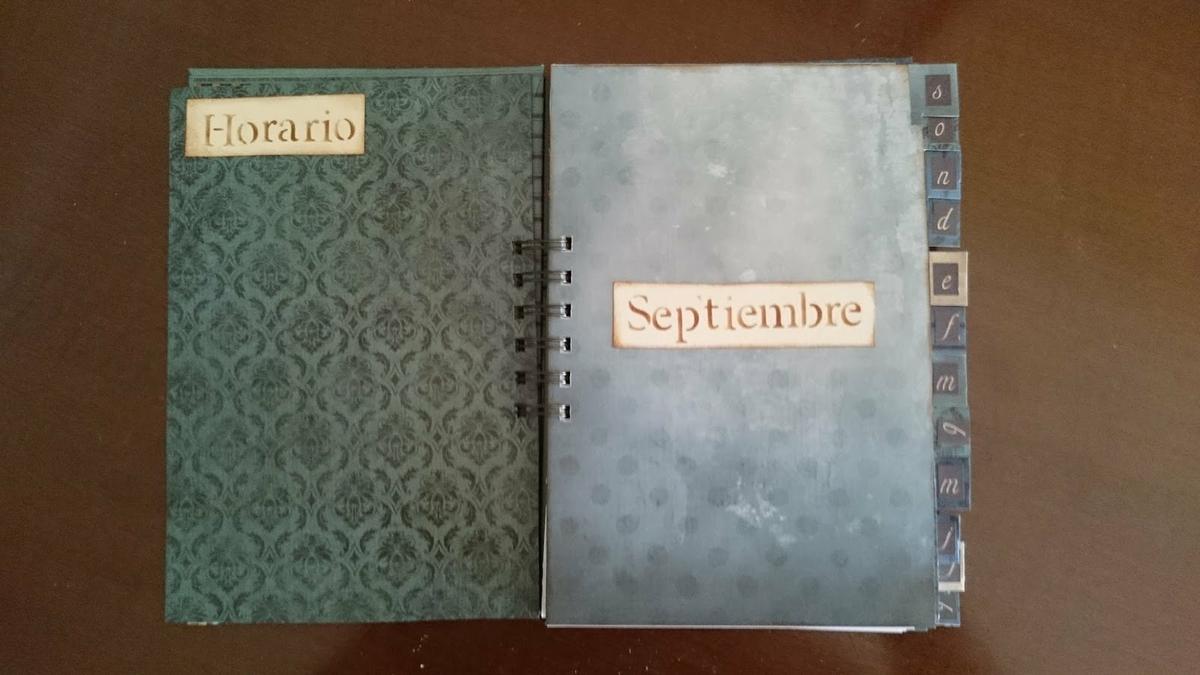 Agenda de scrapbooking