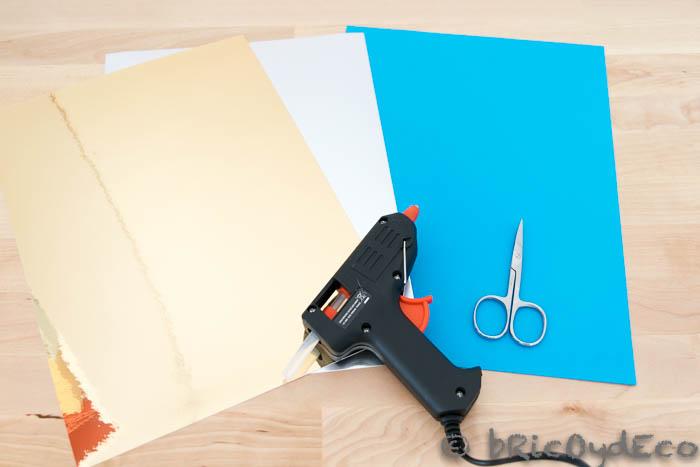 materiales para guirnalda de luces DIY