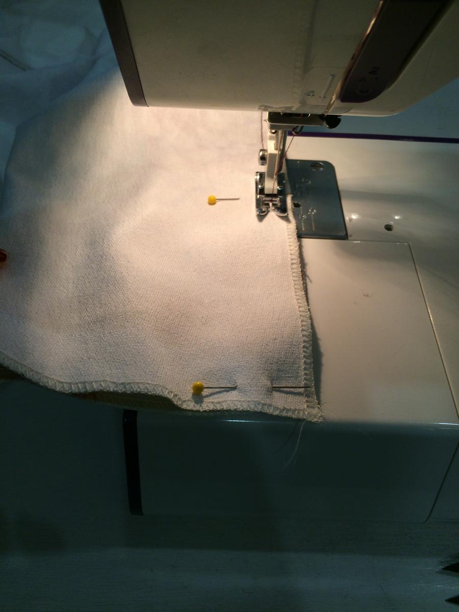 Cosiendo las piernas