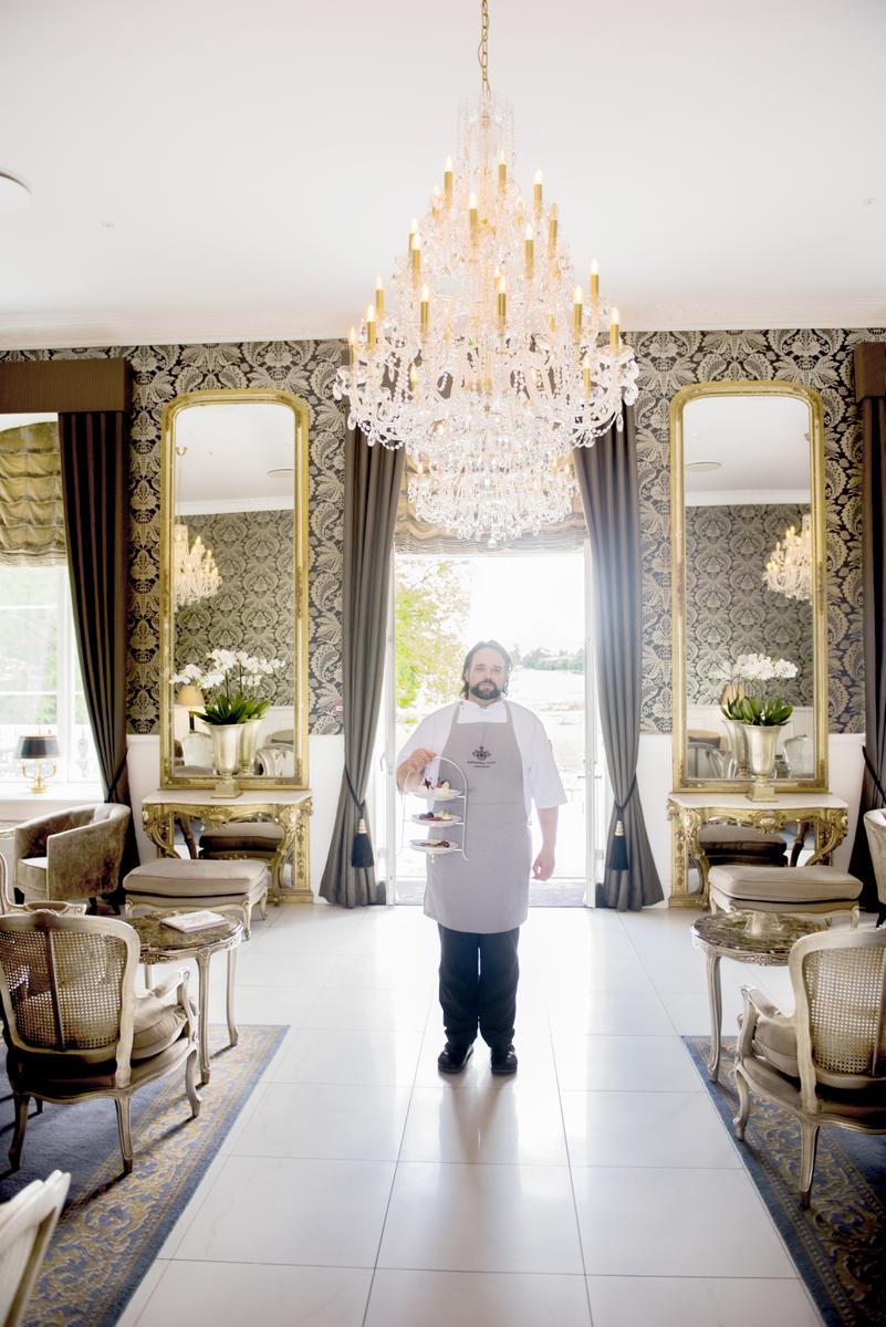 Torben Bang, Kokkedal Slot, Dinamarca, Castillo, hotel, pastelero, afternoon tea