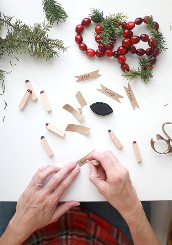 DIY para un servilletero navideño